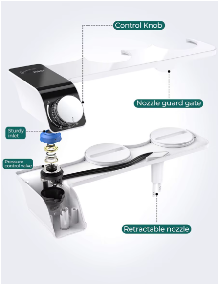 KOLLAYKO™ Bidet Japonais – Hygiène Premium à la Japonaise