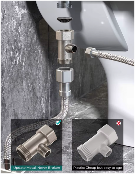 KOLLAYKO™ Bidet Japonais “ONDO” — Eau chaude & froide