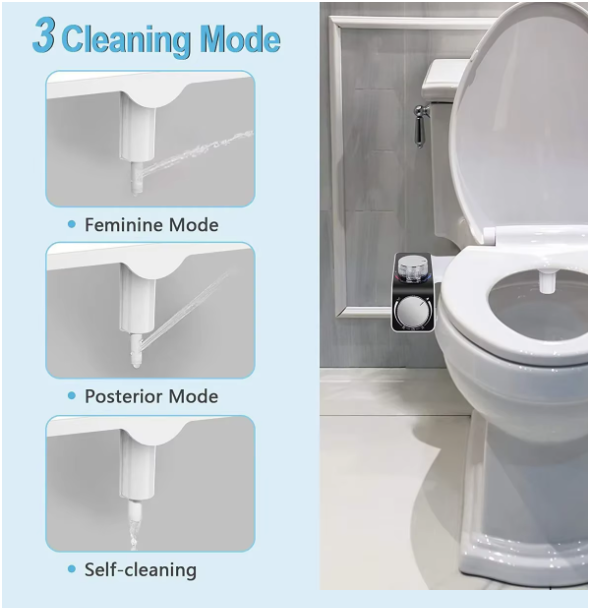 🔥 KOLLAYKO™ Bidet Japonais “ONDO” — Eau chaude & froide  “Ondo” (温度) signifie température en japonais, évoquant le confort et la chaleur.