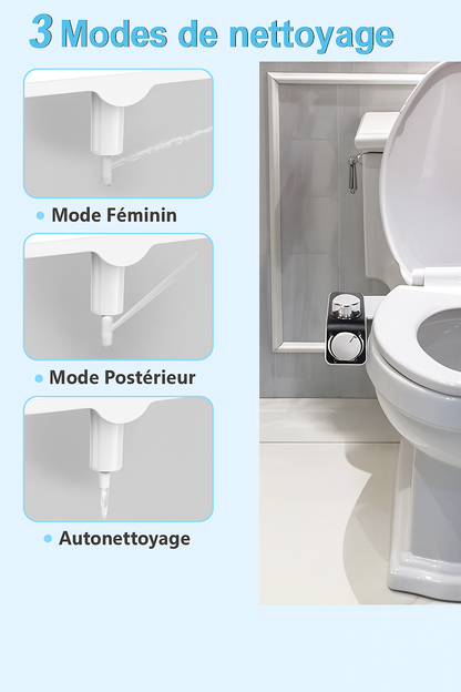 KOLLAYKO™ Bidet Japonais “ONDO” — Eau chaude & froide