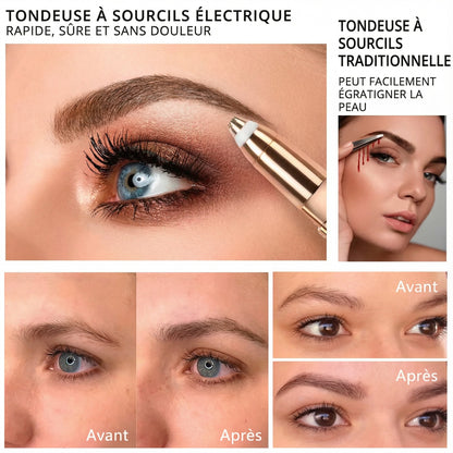 ✨ Épilateur à Sourcils Portatif – Précis, Indolore