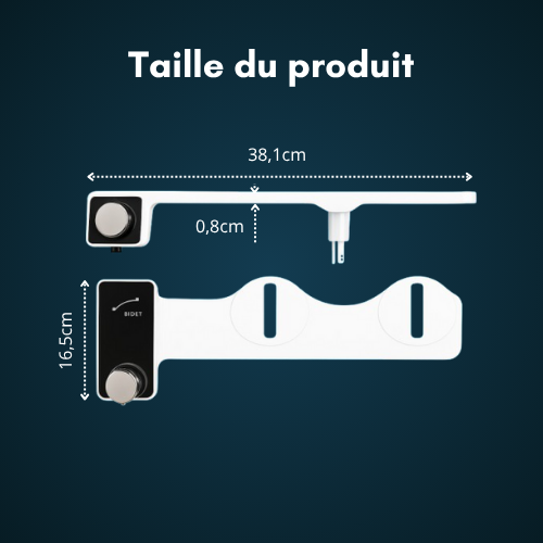 💧 KOLLAYKO™ Bidet Japonais “MIZU” — Eau froide